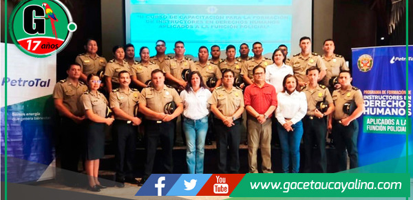 Policías de Loreto mejor capacitados en Derechos Humanos