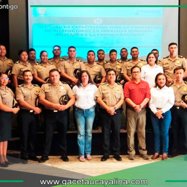 Policías de Loreto mejor capacitados en Derechos Humanos