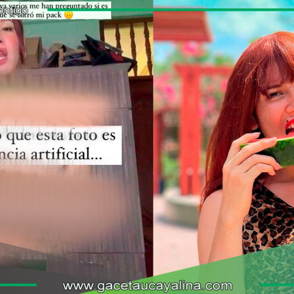Uchulú desmiente polémica foto desnuda