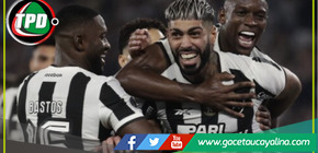 Botafogo venció 5-0 a Peñarol por la ida de las semifinales de la Copa Libertadores 2024