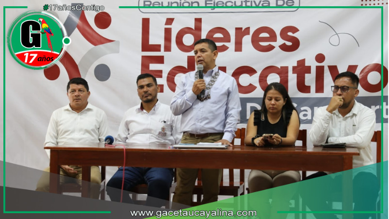San Martín fortalece estrategias educativas con reunión de líderes