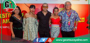 Clausura del III Festival de Cine Amazónico en Pucallpa.