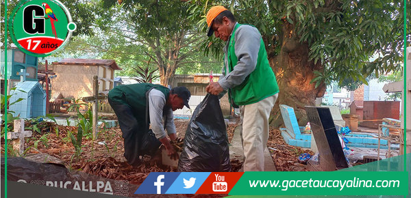 Cementerio General de Pucallpa luce renovado para homenaje en todos los Santos