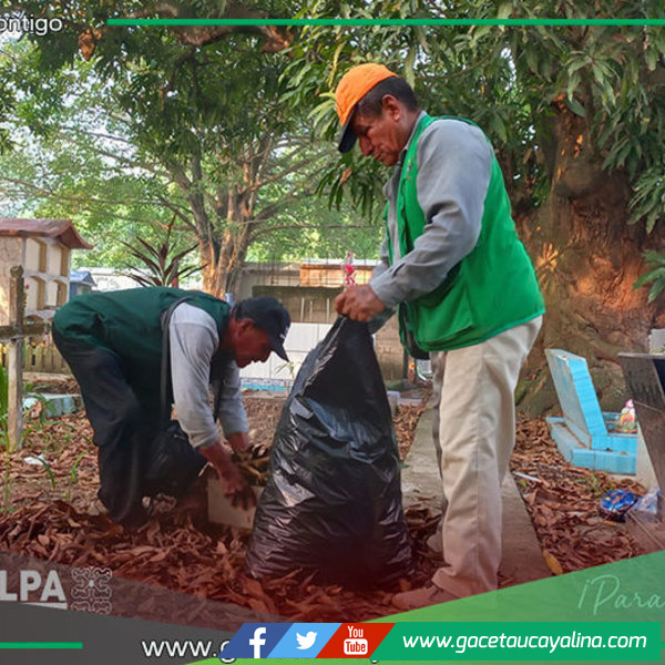 Cementerio General de Pucallpa luce renovado para homenaje en todos los Santos