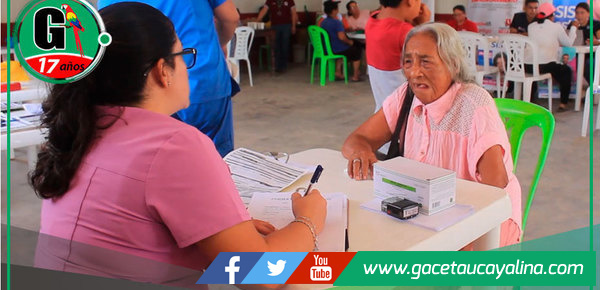 Exitosa campaña médica beneficia a adultos mayores en Coronel Portillo