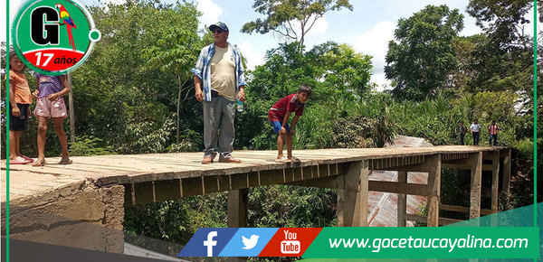 Alcalde anuncia puente de fierro para caseríos aislados de la Provincia de Ucayali