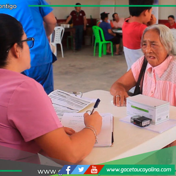 Exitosa campaña médica beneficia a adultos mayores en Coronel Portillo