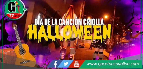 Concurso de canto y disfraces en Yarinacocha