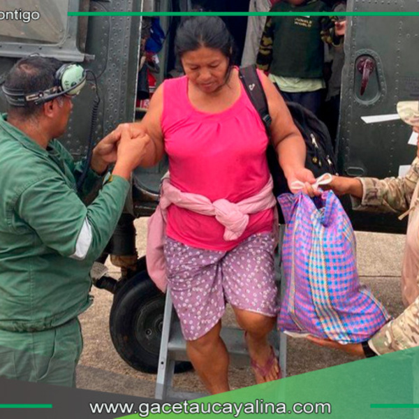 48 personas evacúan de Monte Salvado tras acercamiento de 100 indígenas