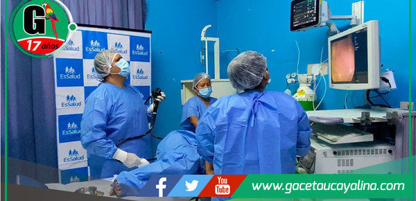 EsSalud inaugura sala de colonoscopia en Hospital Pucallpa