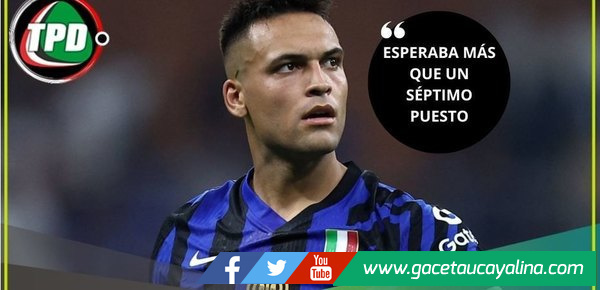 Lautaro Martínez se suma a las críticas contra el Balón de Oro