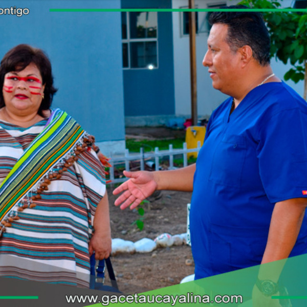 Jardín botánico al servicio del Hospital Intercultural de Atalaya