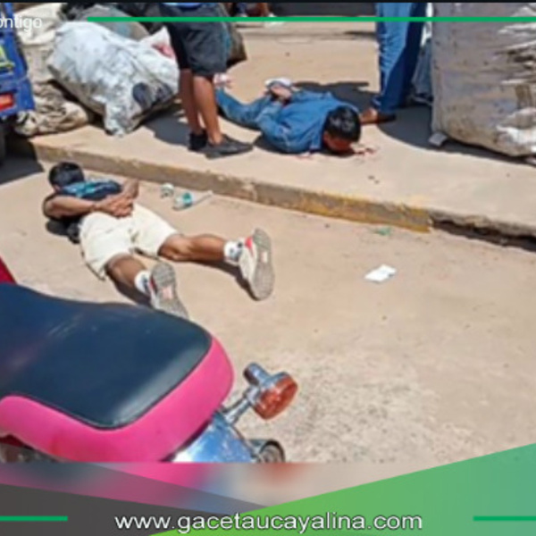 Frustran Asalto en Chatarrería de Manantay.