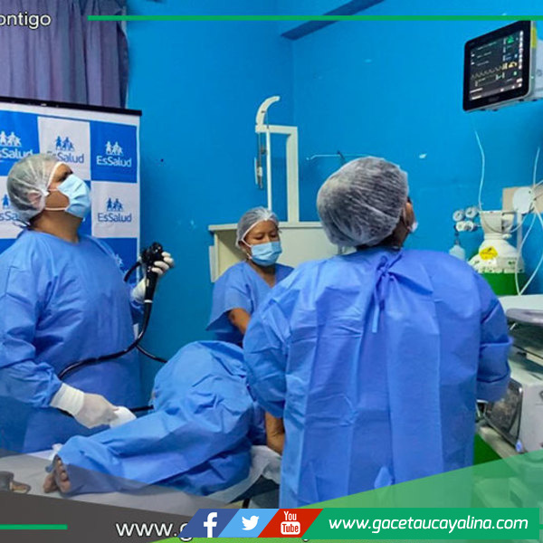 EsSalud inaugura sala de colonoscopia en Hospital Pucallpa