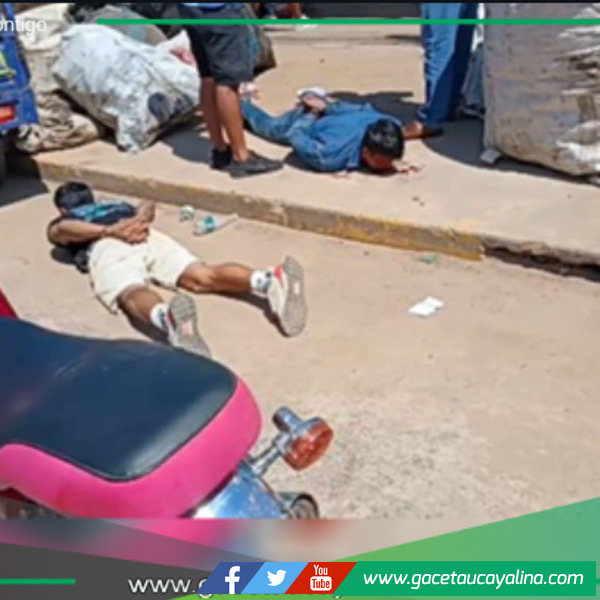 Frustran Asalto en Chatarrería de Manantay.