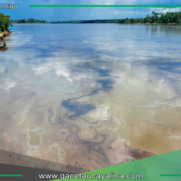 Reportan derrame de petróleo en el río Pastaza