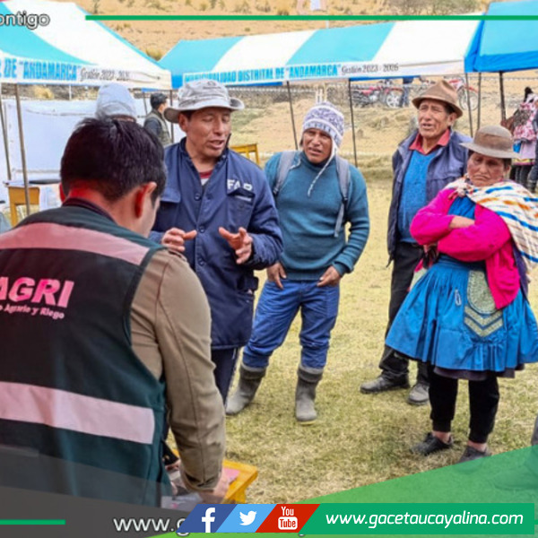 Más de 250 pobladores de Andamarca acceden a servicios estatales gratuitos en campaña multisectorial