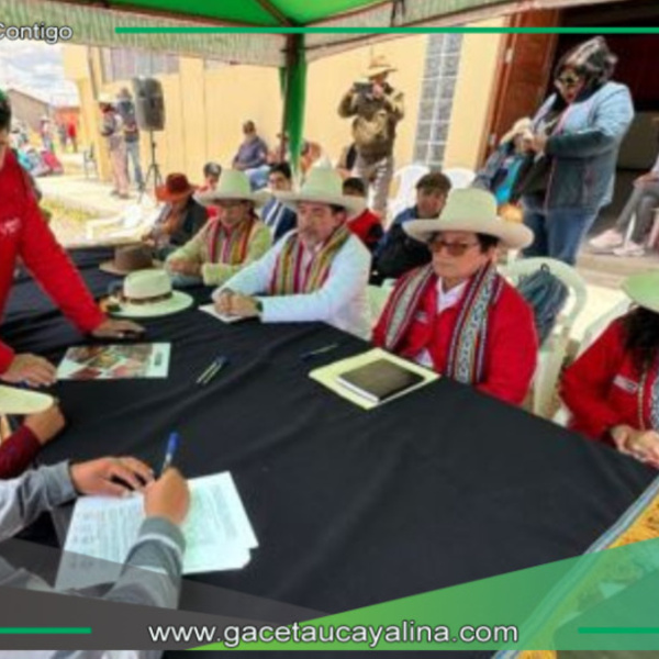 Convenio firmado por Vivienda para fomentar el proyecto de agua y saneamiento en Espinar, Cusco