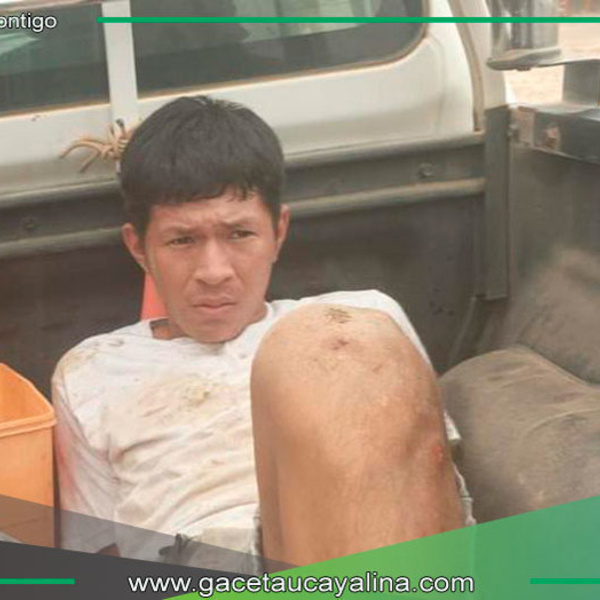Delincuente capturado tras persecución policial
