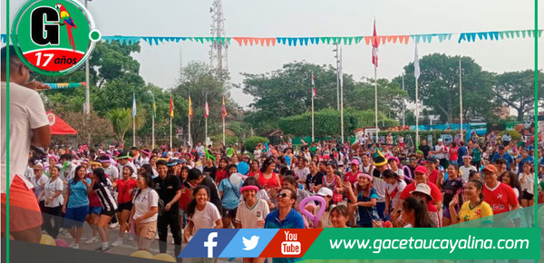 Éxito en la Gran Caminata por la Salud en Pucallpa