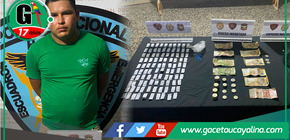 Incautan a joven 100 ketes de PBC