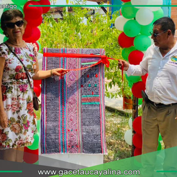 Alcalde de la provincia de Ucayali rinde homenaje a Alberto Angulo Soto