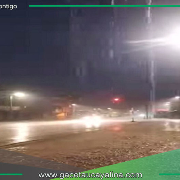 Lluvias intensas afectan a más de 100 viviendas en Puerto Maldonado.