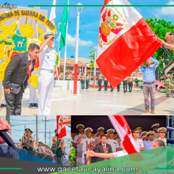 René Chávez preside ceremonia por los 203 años de creación de la Marina de Guerra del Perú