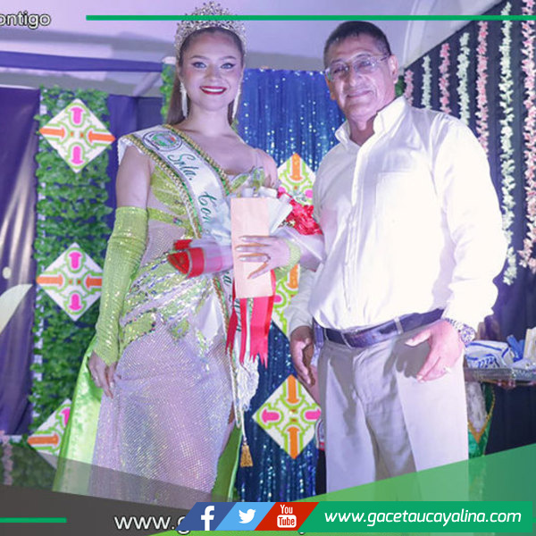 Olga Álvarez es la nueva Señorita Contamana