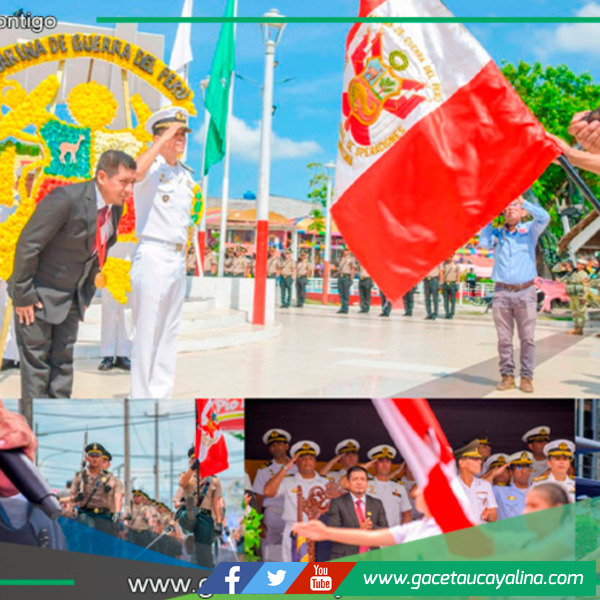 René Chávez preside ceremonia por los 203 años de creación de la Marina de Guerra del Perú