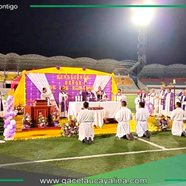 Se celebra la misa vicarial en Iquitos