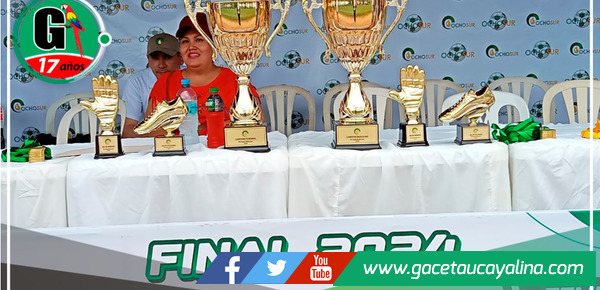 Clausura de la III edición de la copa "Ocho Sur".