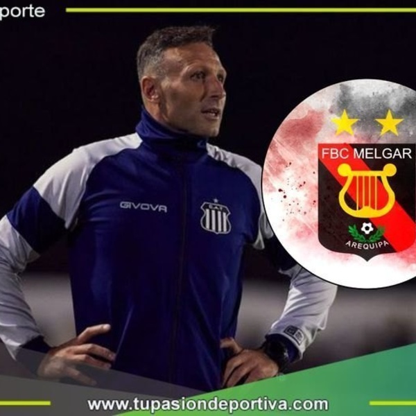 Walter Ribonetto es el nuevo director técnico de FBC Melgar