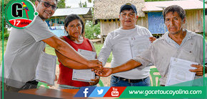 Convenio tripartito garantiza agua segura para caserío Villa Ceylán