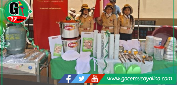 Qali Warma y municipio equipan cocina escolar en Pultuquia Alta