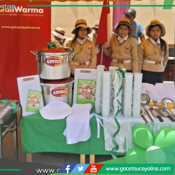 Qali Warma y municipio equipan cocina escolar en Pultuquia Alta