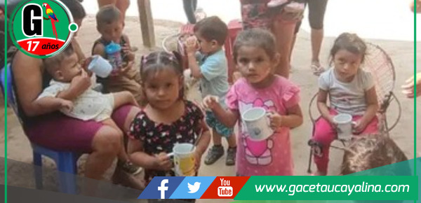 Curimaná combate inseguridad alimentaria con entrega mensual de alimentos.