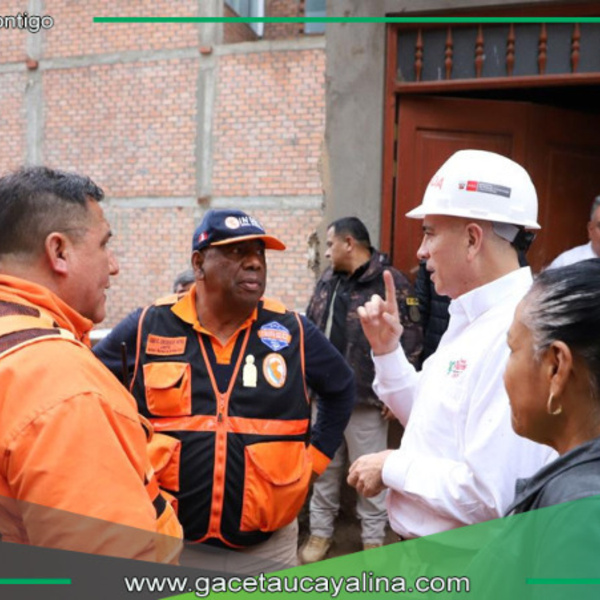 INDECI despliega operativo integral tras huaico en quebrada Llicua