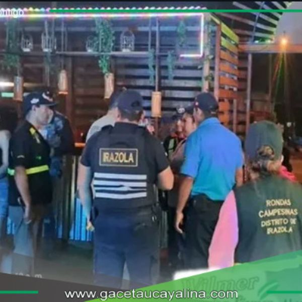 Intervención conjunta en bares y discotecas en Irazola 