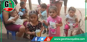 Curimaná combate inseguridad alimentaria con entrega mensual de alimentos.