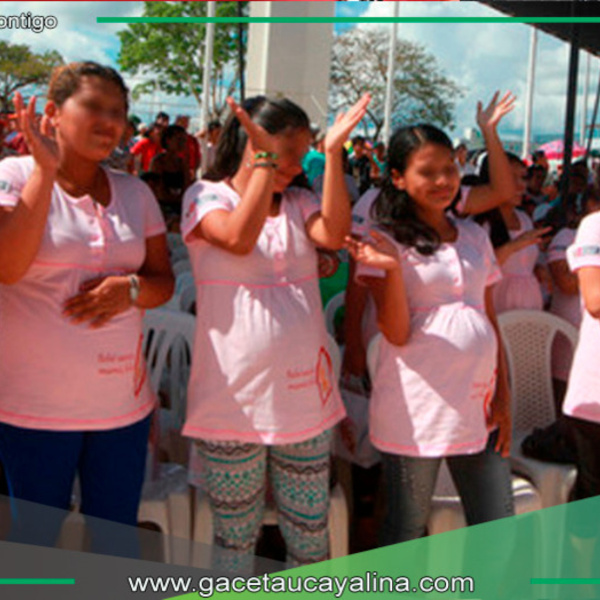 Reportan más de 300 partos de niñas y adolescentes mensuales en Loreto