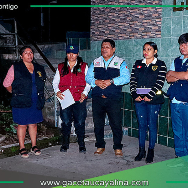Operativo inopinado refuerza la seguridad en Aguaytía