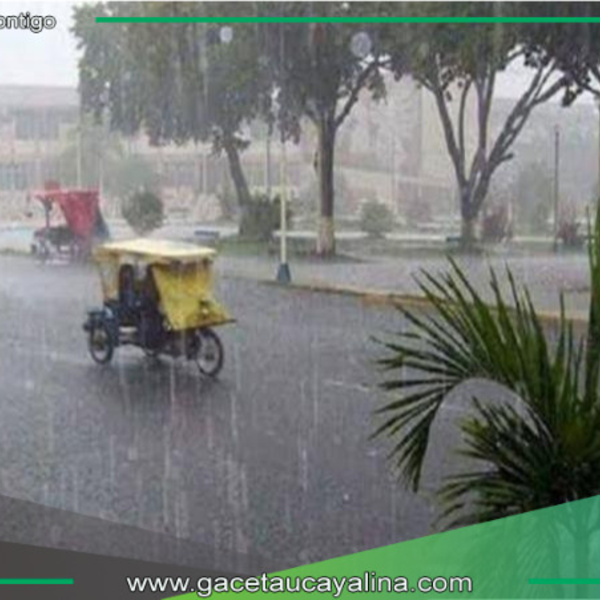 Diez regiones de la selva peruana en alerta naranja por fuertes precipitaciones