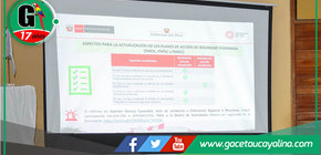 Atalaya presenta plan actualizado para mejorar seguridad provincial