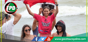 La surfista nacional Aissa Chuman, de 13 años, arrasa en el ALAS Latin Tour