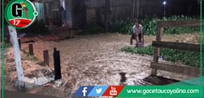 5 horas de lluvia inundan calles y viviendas en distrito de San Juan Bautista