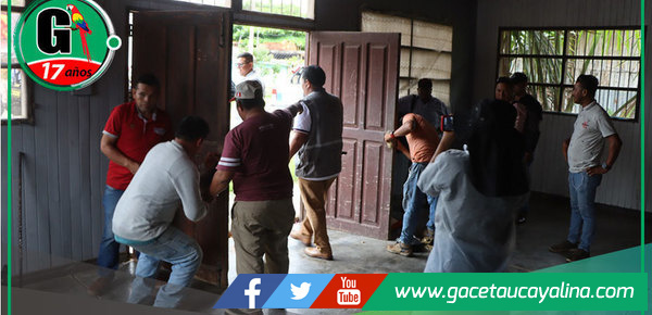 Municipalidad de Yarinacocha recupera local comunal en A.H. Ulises Reátegui 