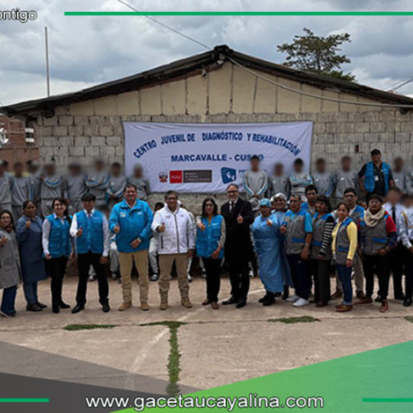 Viceministro y Director Ejecutivo Supervisan Rehabilitación de Adolescentes en Cusco