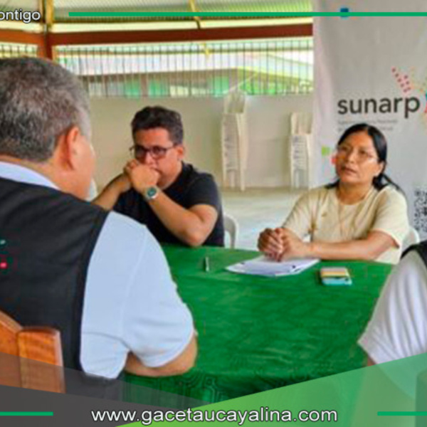Sunarp brindó orientación registral en Datem del Marañón