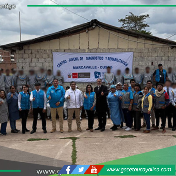 Viceministro y Director Ejecutivo Supervisan Rehabilitación de Adolescentes en Cusco